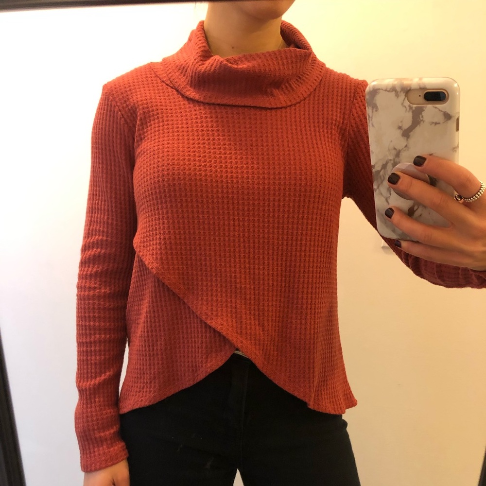 Rusty Orange Sweater